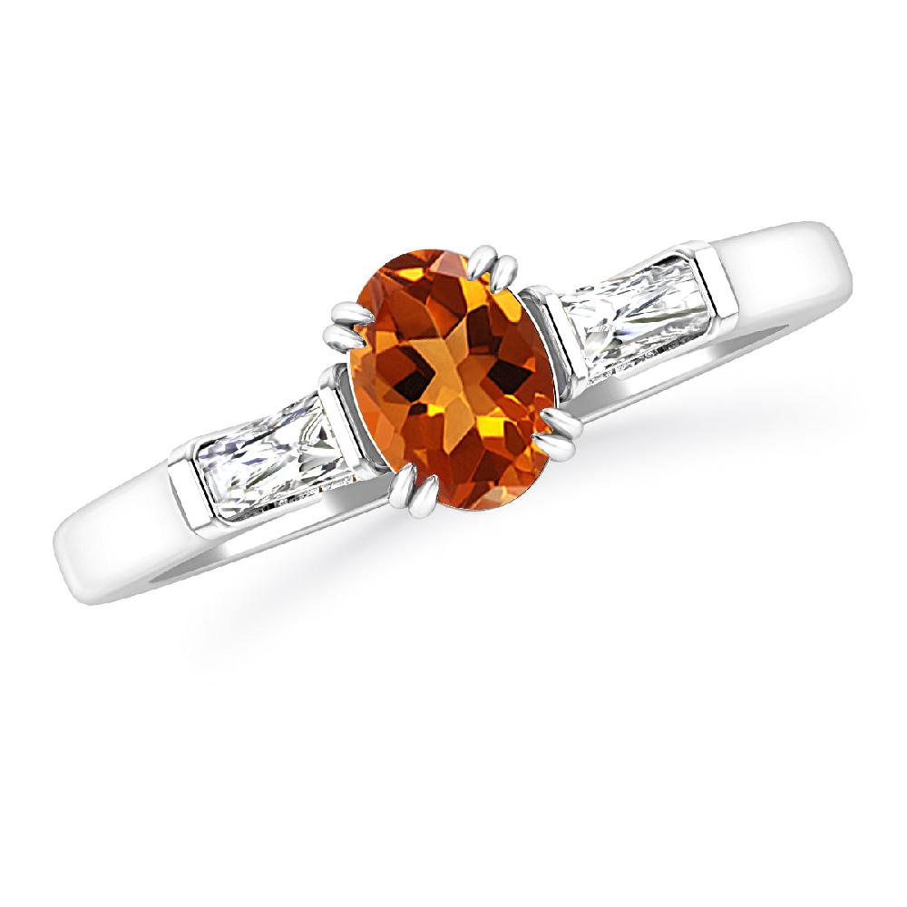 White Gold - Citrine