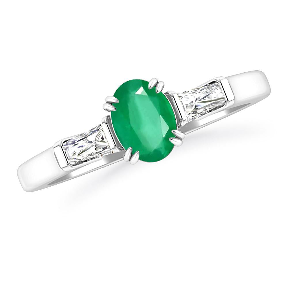 White Gold - Emerald