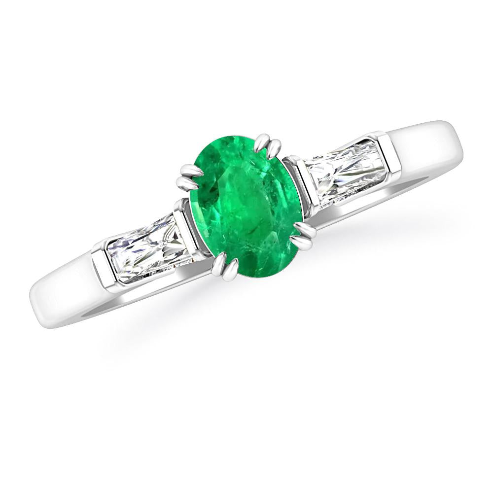 White Gold - Emerald