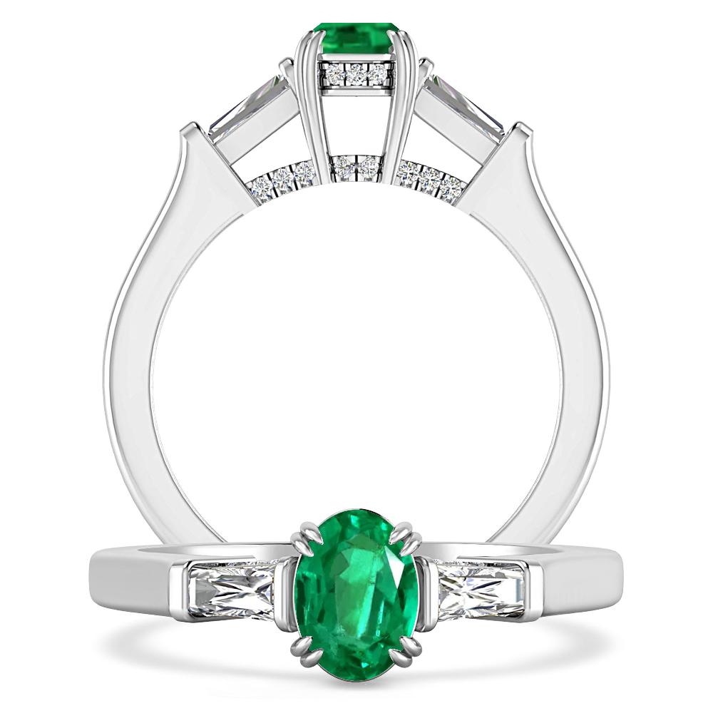 White Gold - Emerald