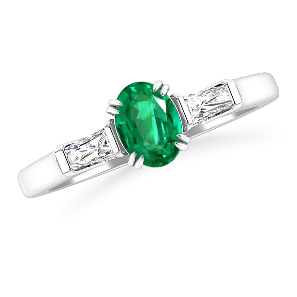 White Gold - Emerald