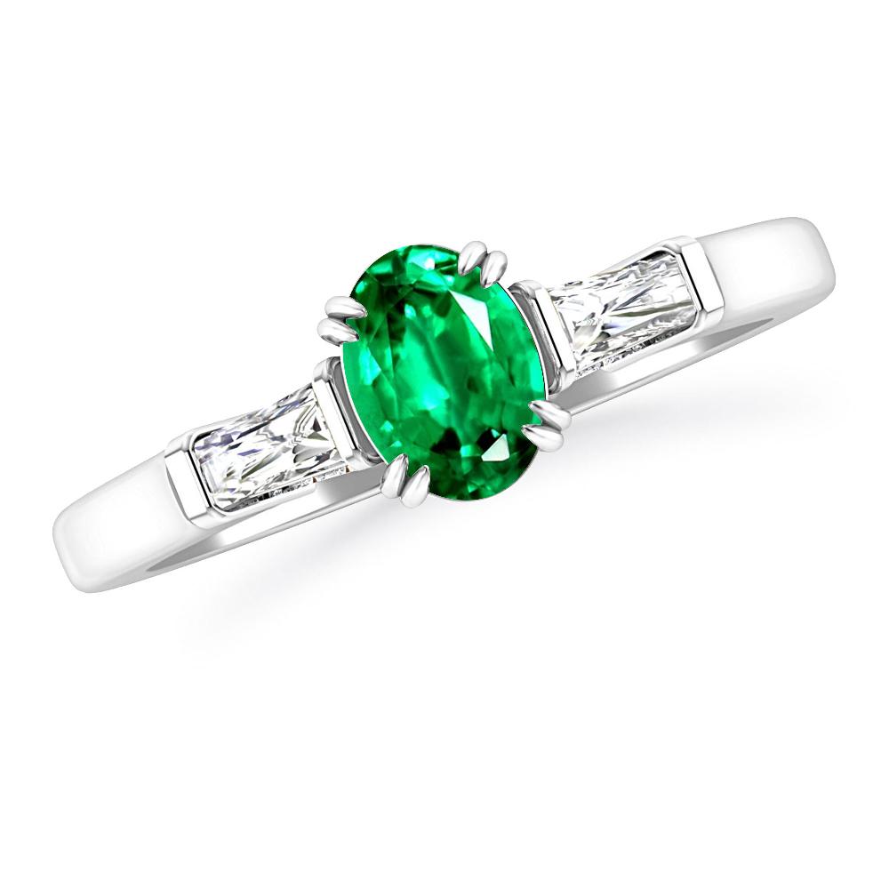 White Gold - Emerald