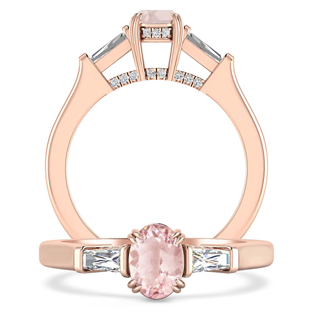 Rose Gold - Morganite