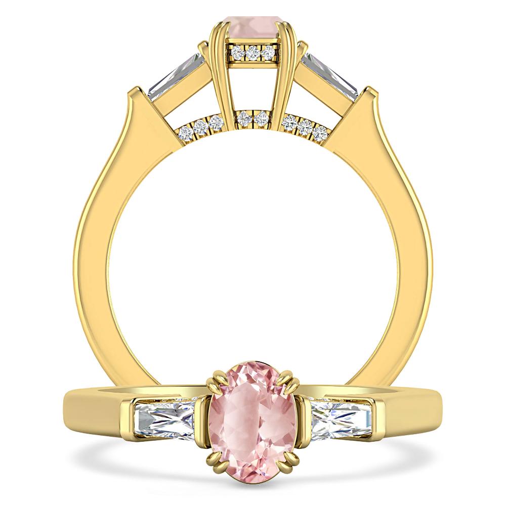 Yellow Gold - Morganite