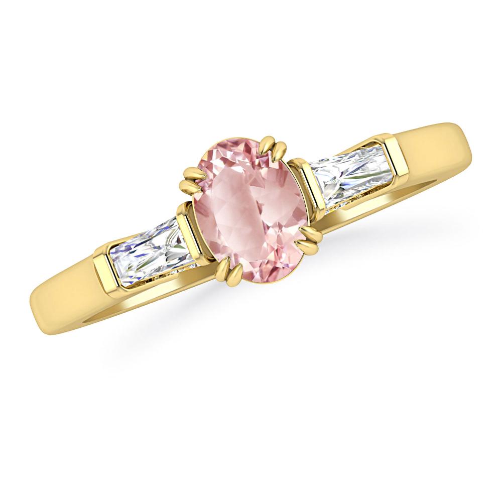 Yellow Gold - Morganite