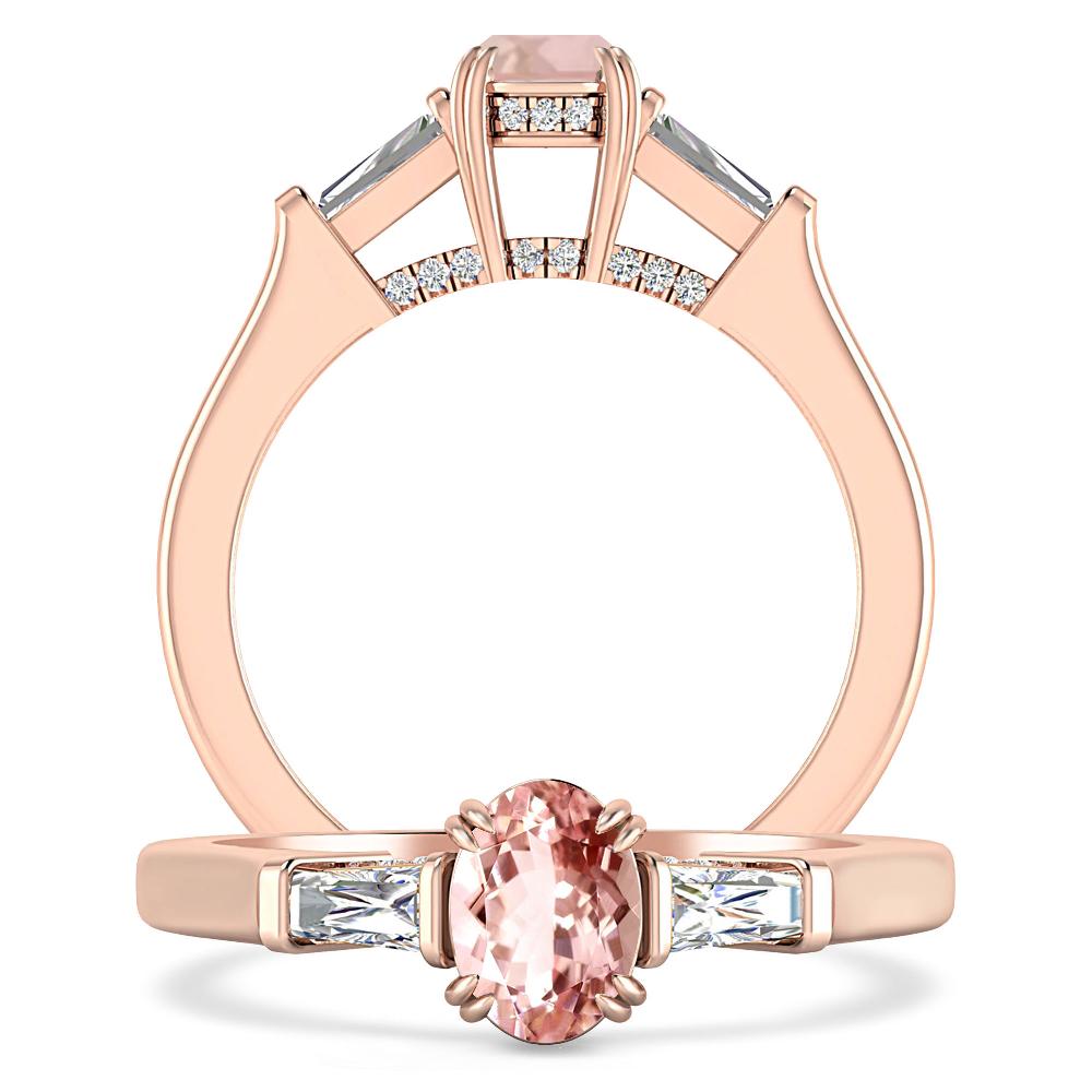 Rose Gold - Morganite