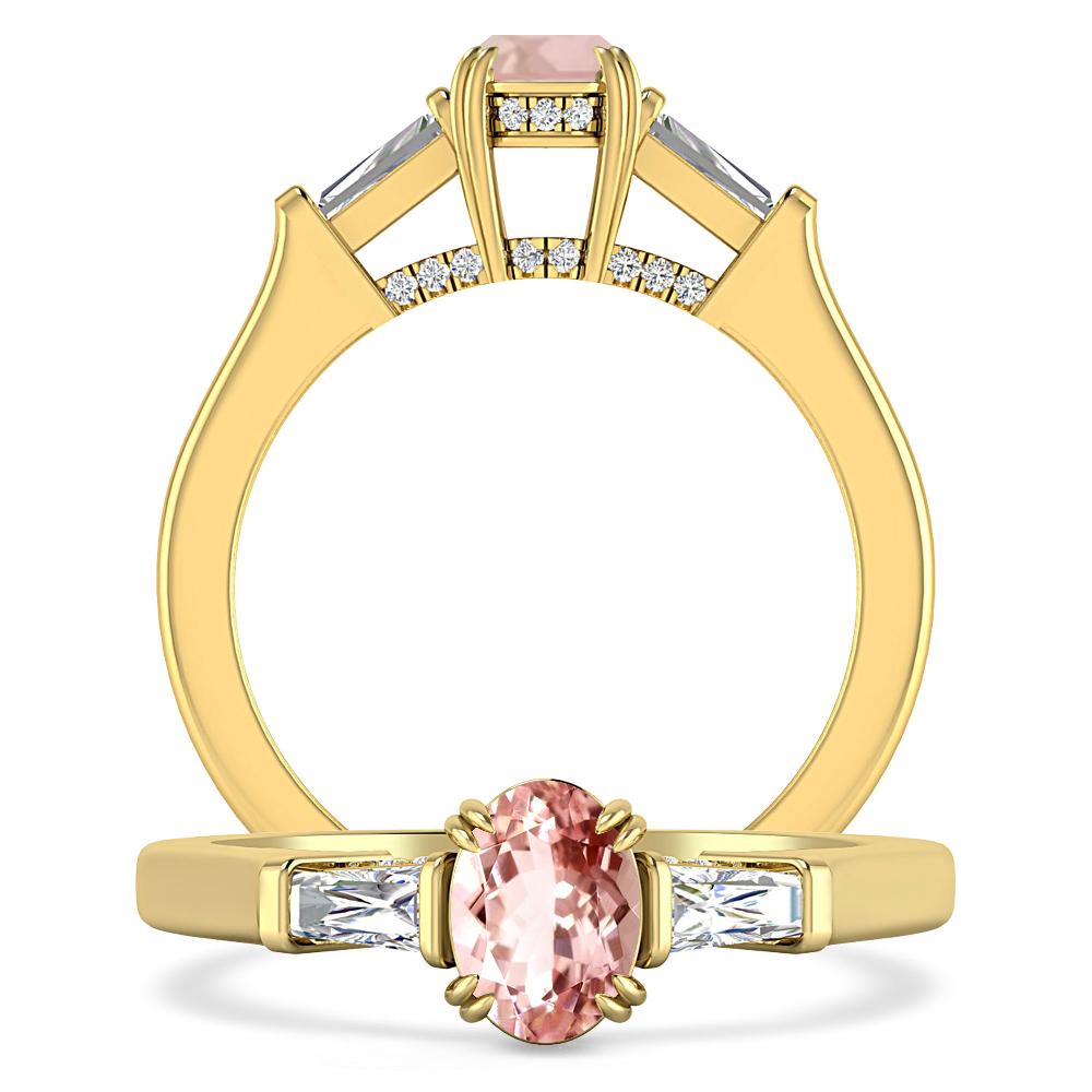 Yellow Gold - Morganite