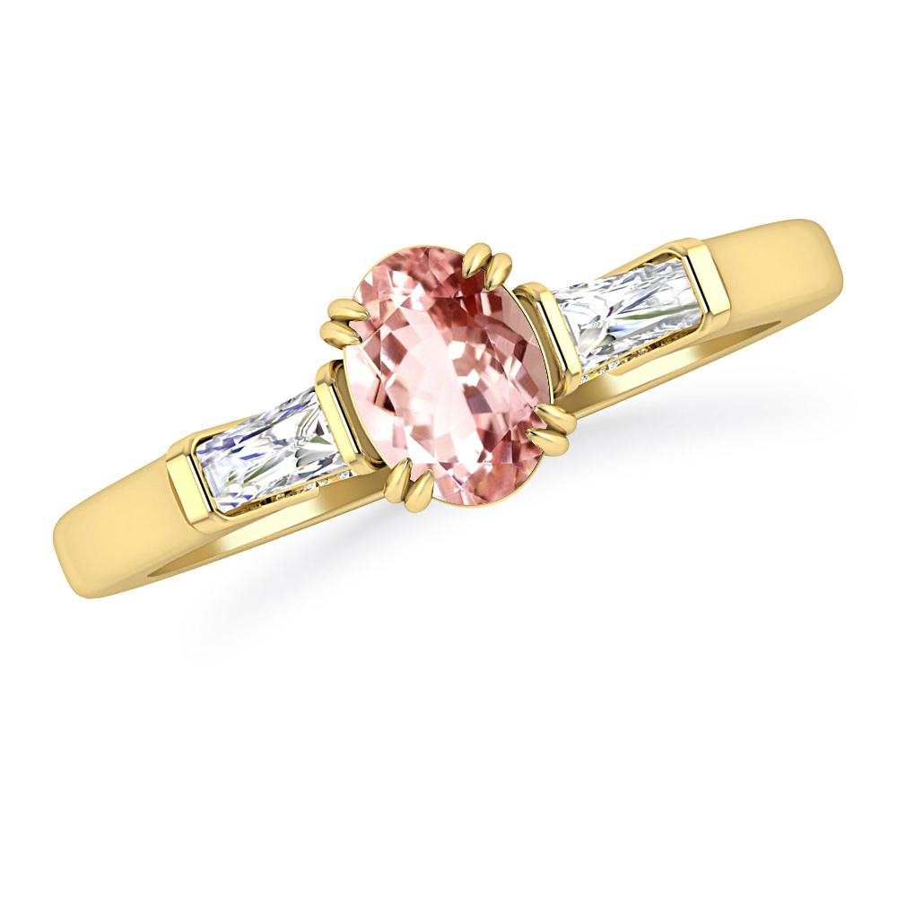 Yellow Gold - Morganite
