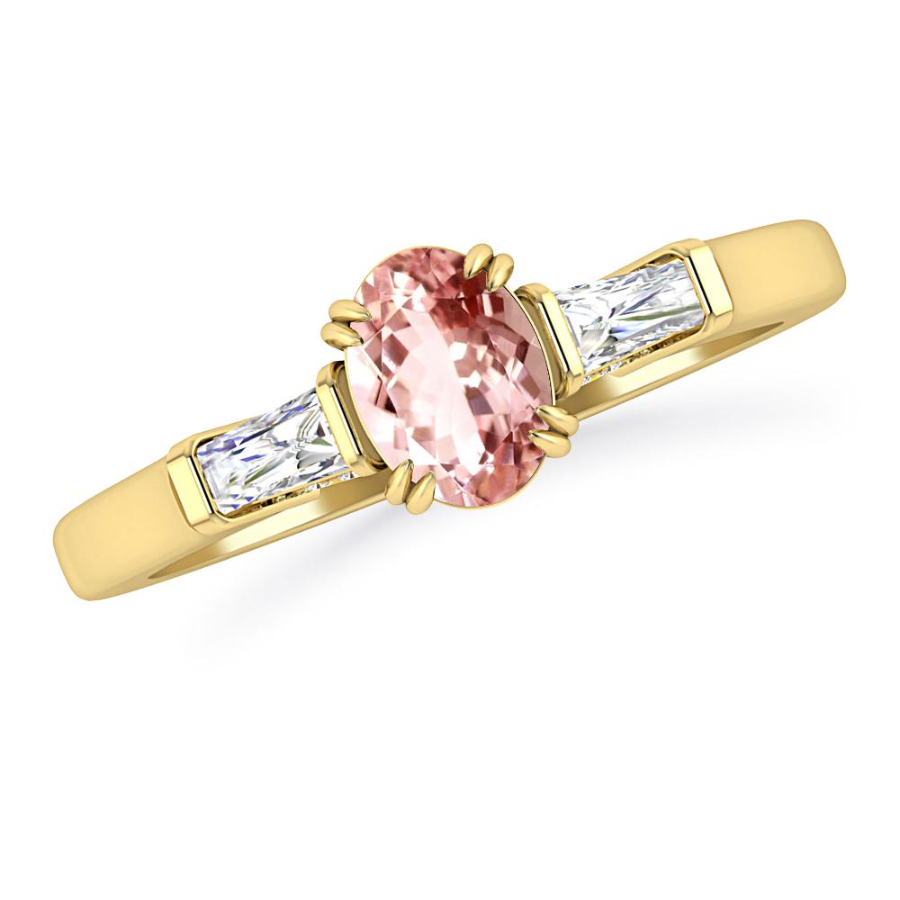 Yellow Gold - Morganite