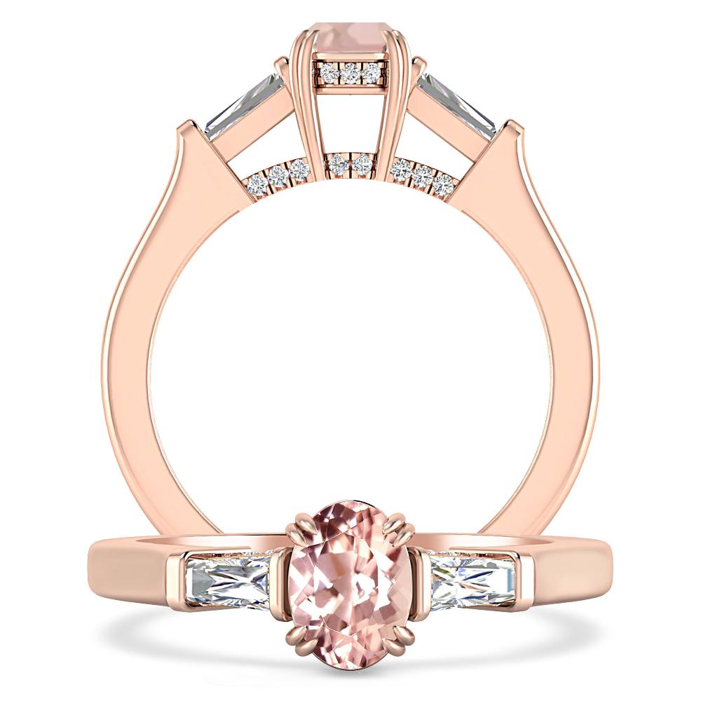 Rose Gold - Morganite