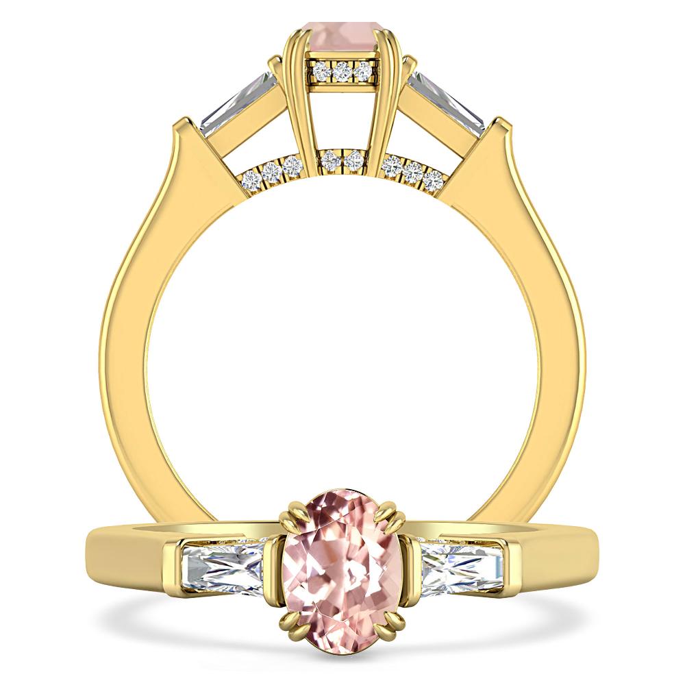 Yellow Gold - Morganite