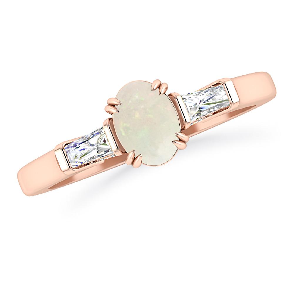 Rose Gold - Opal