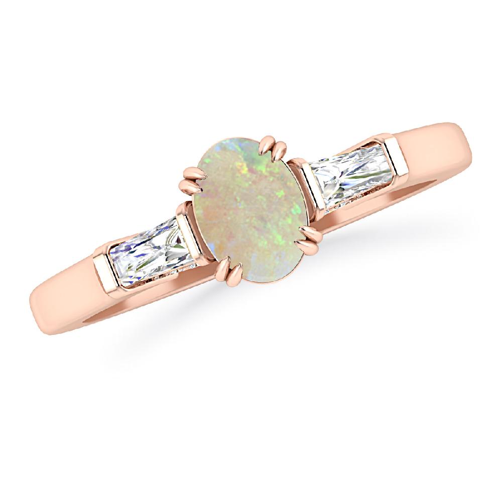 Rose Gold - Opal