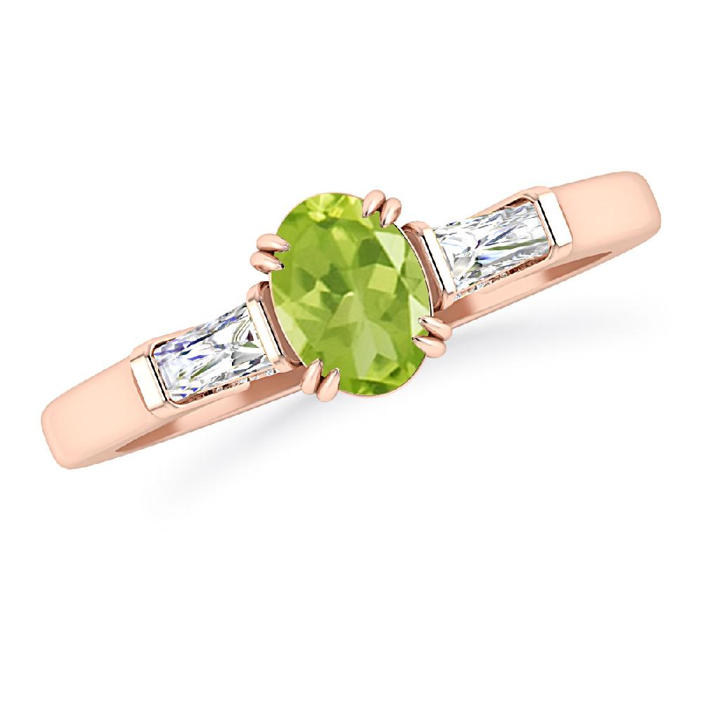 Rose Gold - Peridot