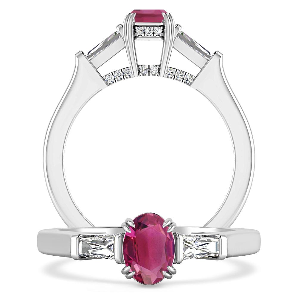 White Gold - Pink Tourmaline