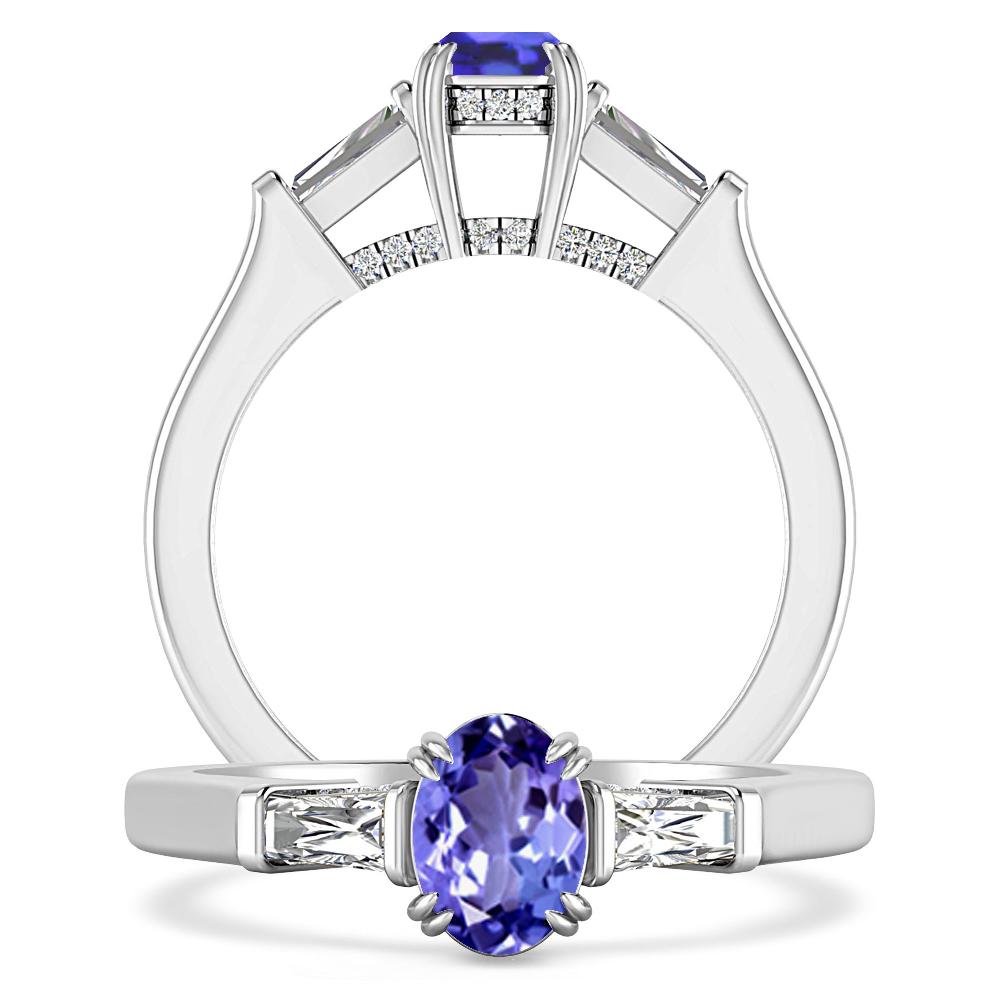 White Gold - Tanzanite