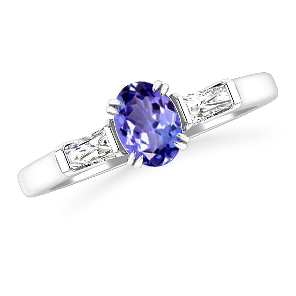 White Gold - Tanzanite