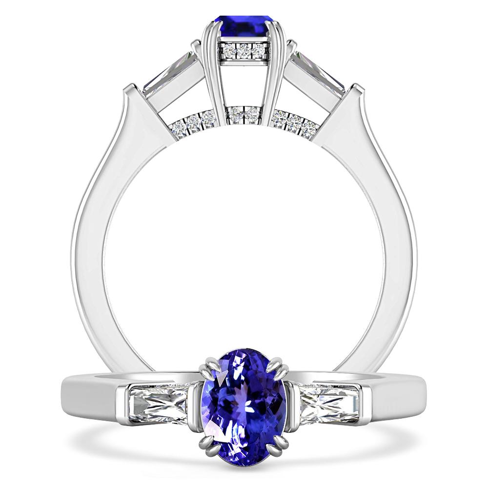 White Gold - Tanzanite