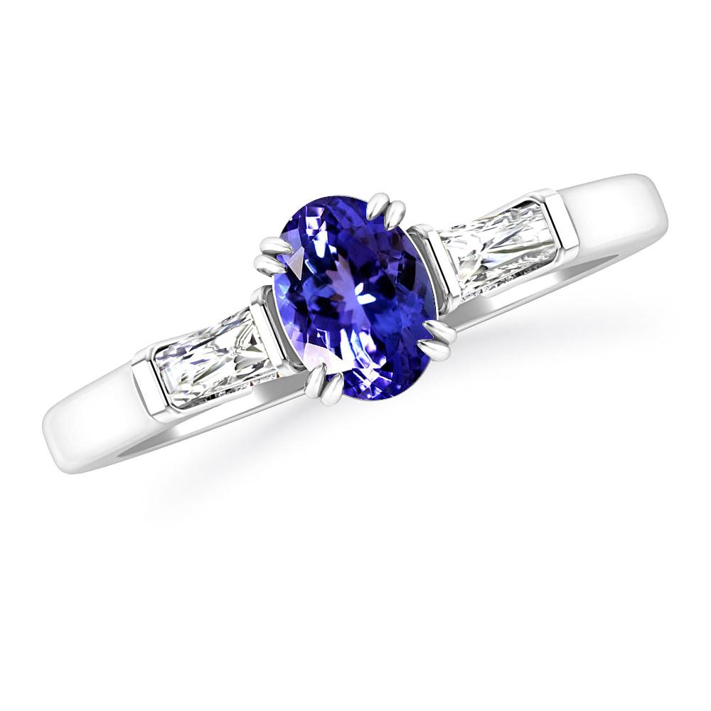 White Gold - Tanzanite