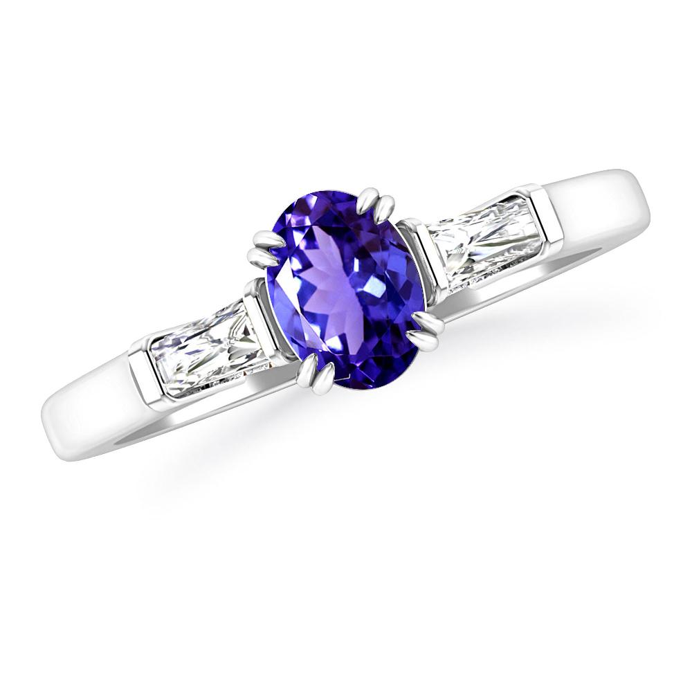 White Gold - Tanzanite