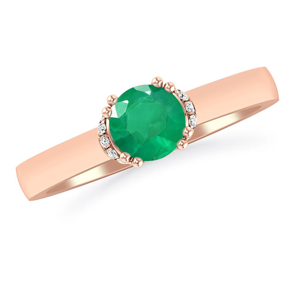 Rose Gold - Emerald