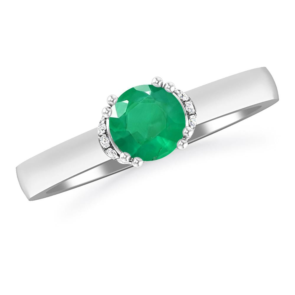 White Gold - Emerald