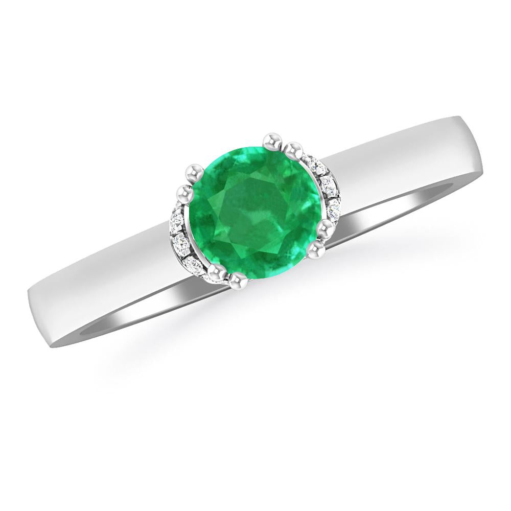 White Gold - Emerald