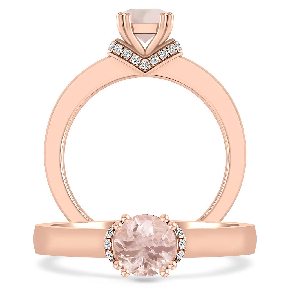 Rose Gold - Morganite