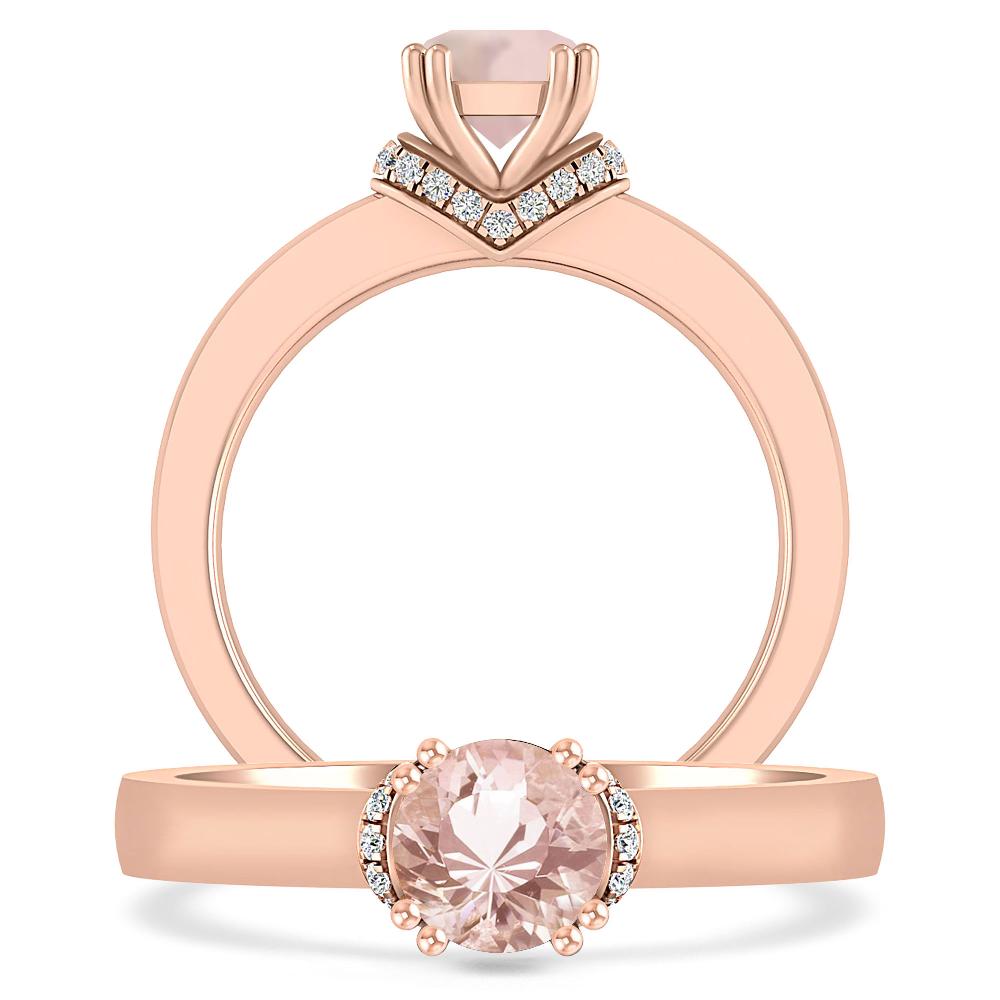 Rose Gold - Morganite