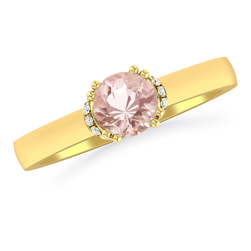 Yellow Gold - Morganite