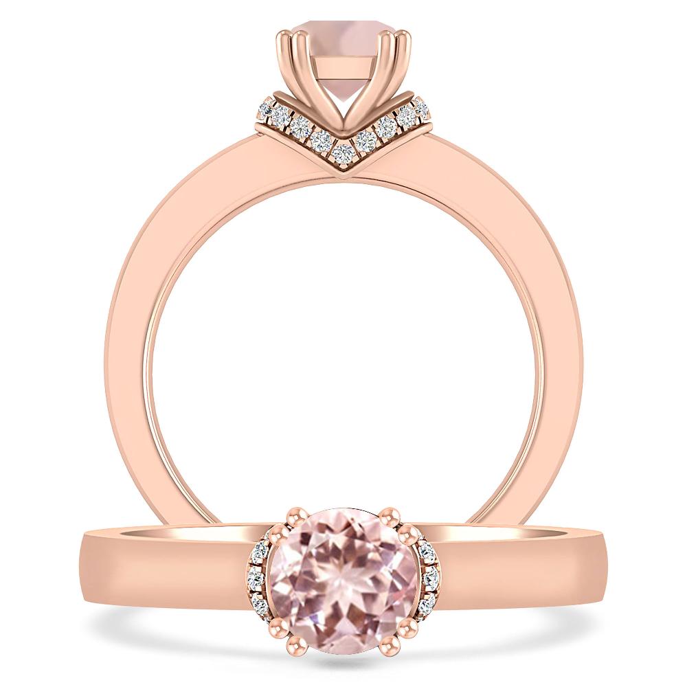 Rose Gold - Morganite
