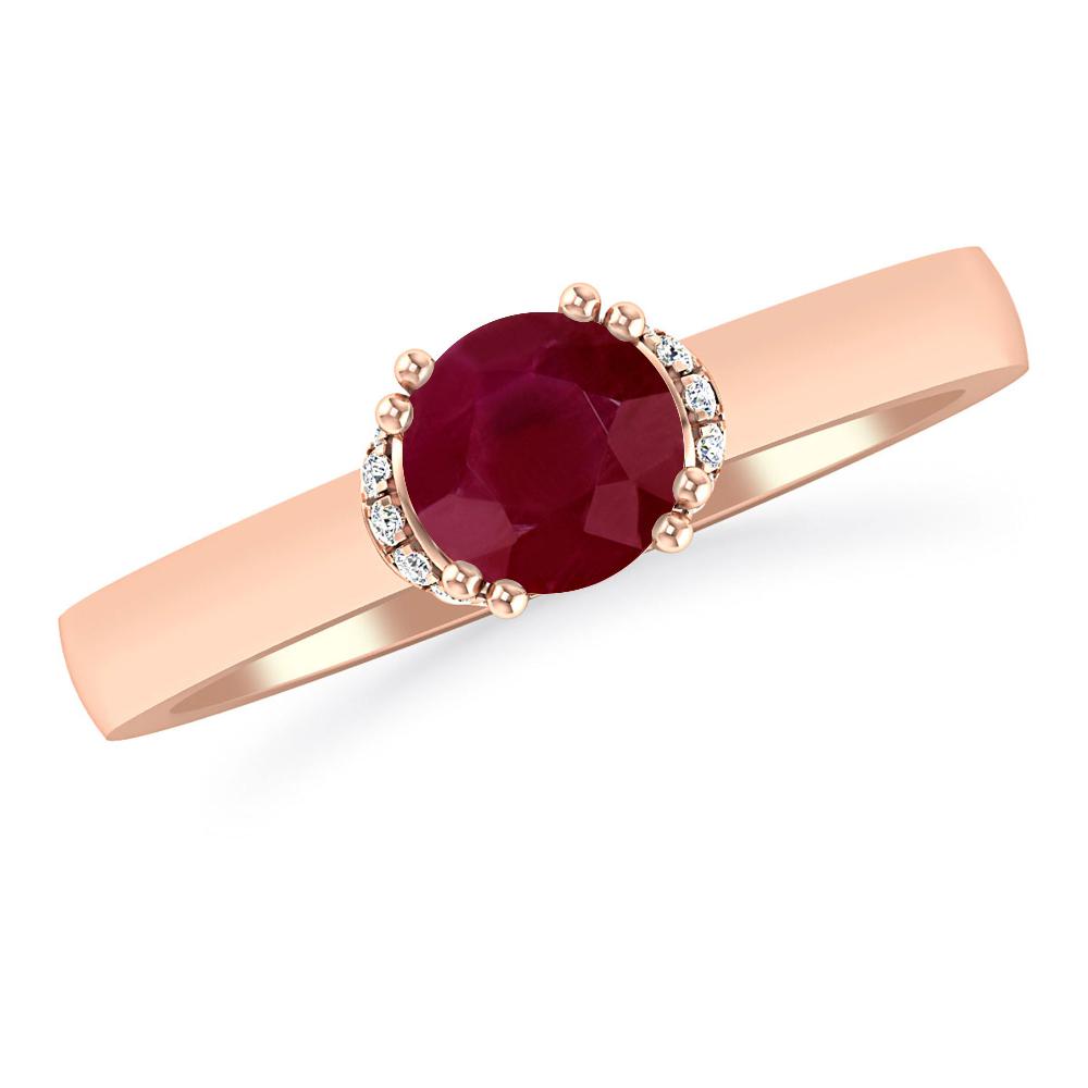 Rose Gold - Ruby