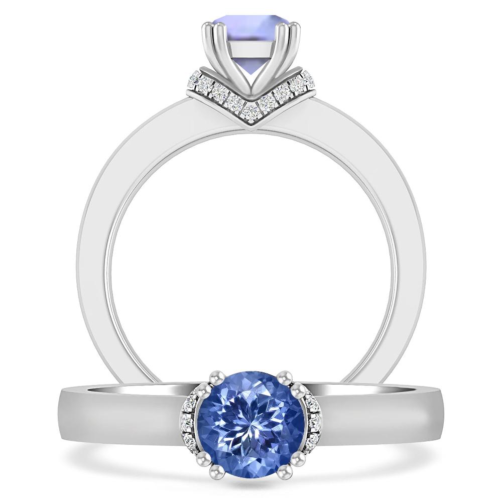 White Gold - Tanzanite