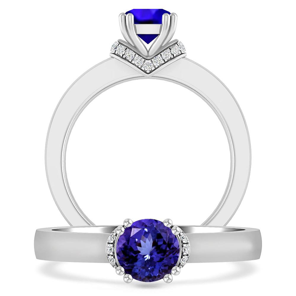 White Gold - Tanzanite