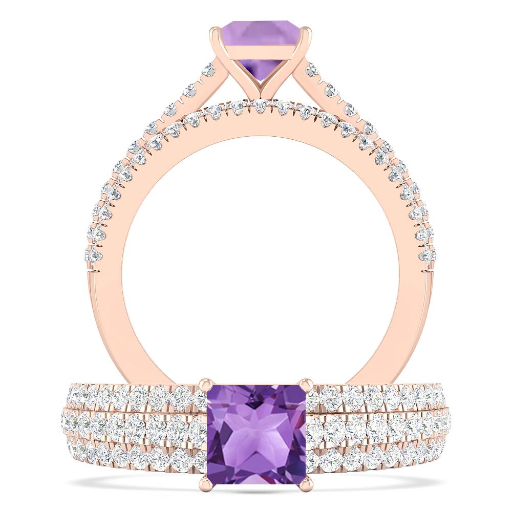 Rose Gold - Amethyst