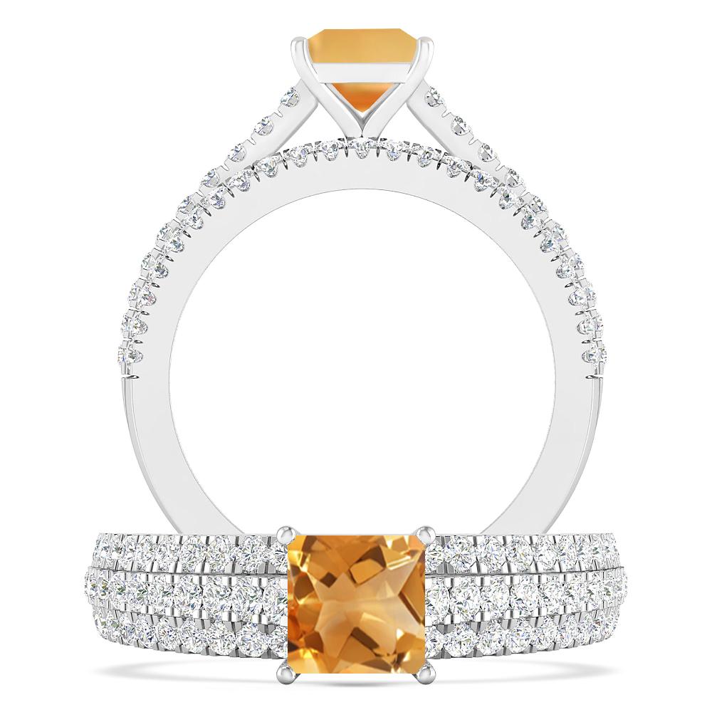 White Gold - Citrine