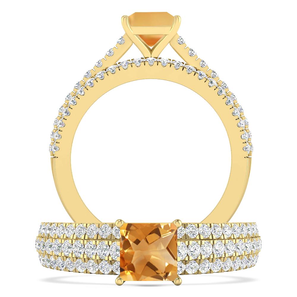 Yellow Gold - Citrine