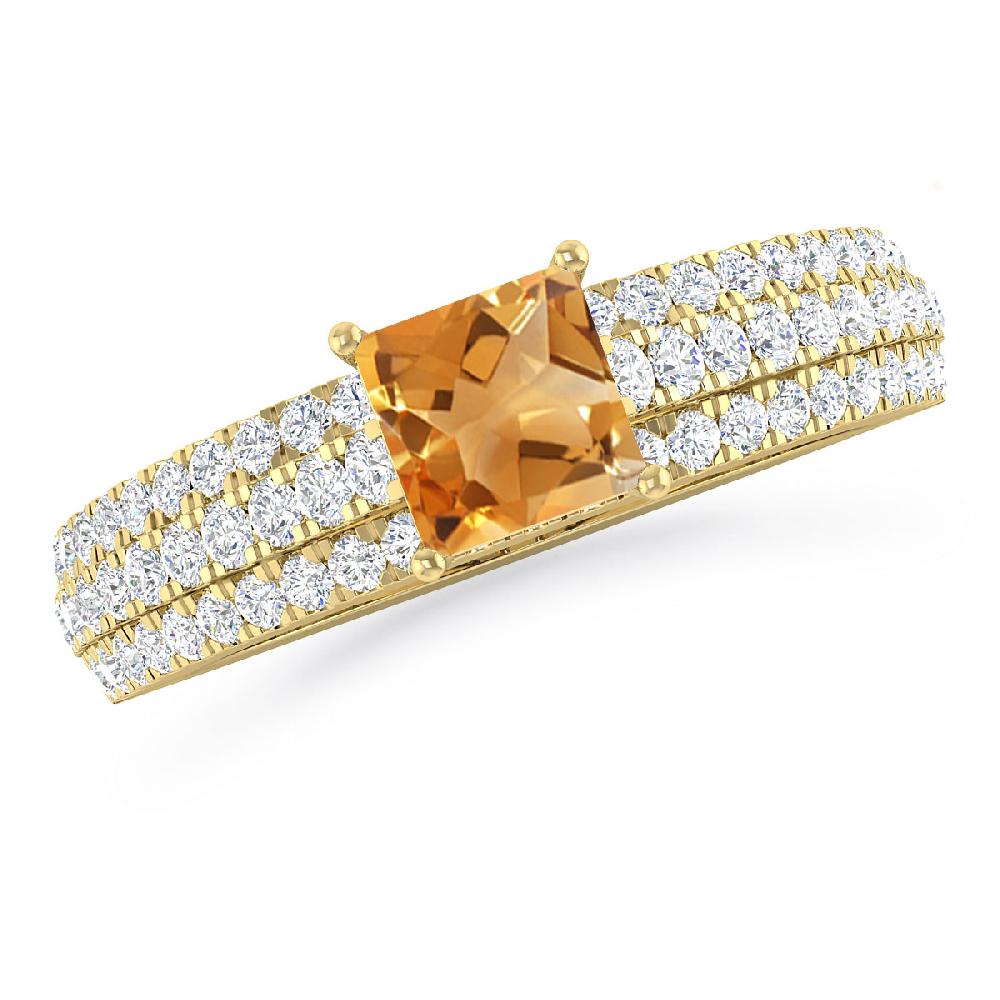 Yellow Gold - Citrine