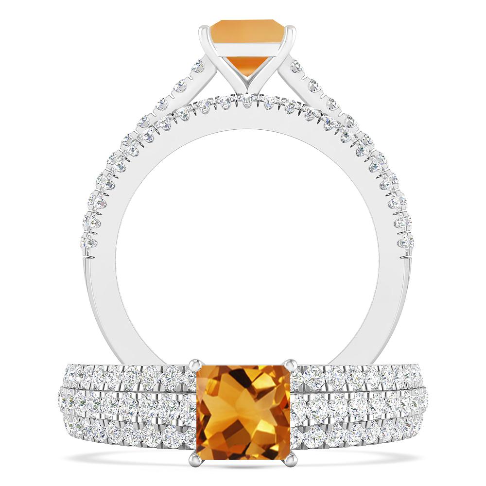 White Gold - Citrine