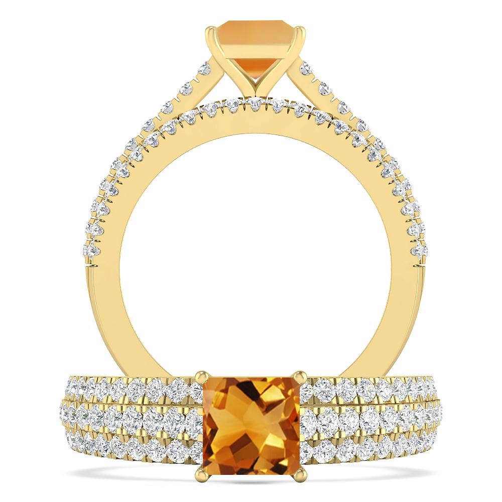 Yellow Gold - Citrine