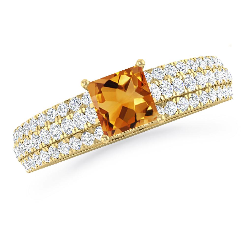 Yellow Gold - Citrine