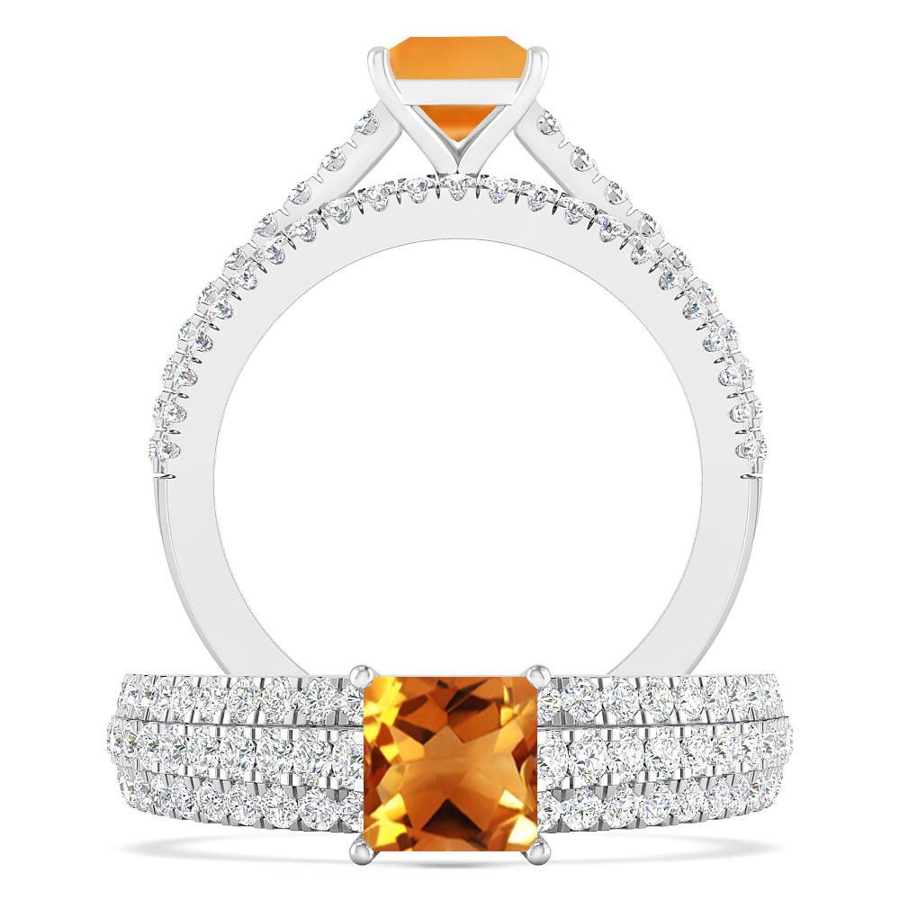 White Gold - Citrine