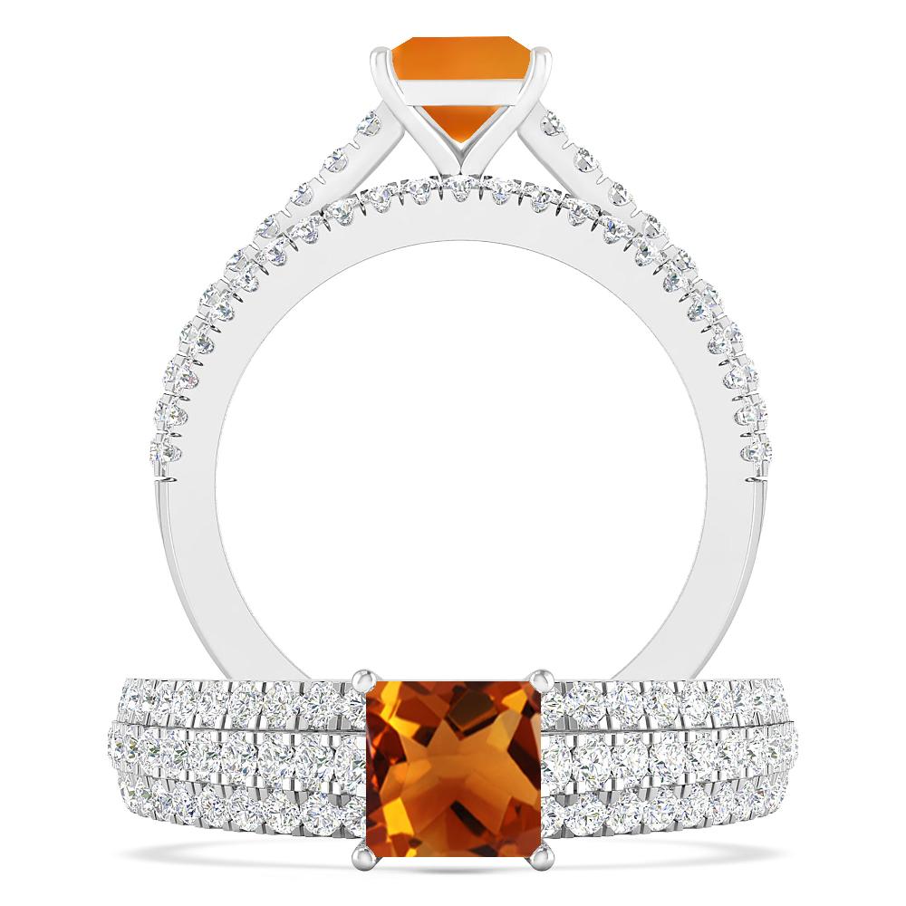 White Gold - Citrine