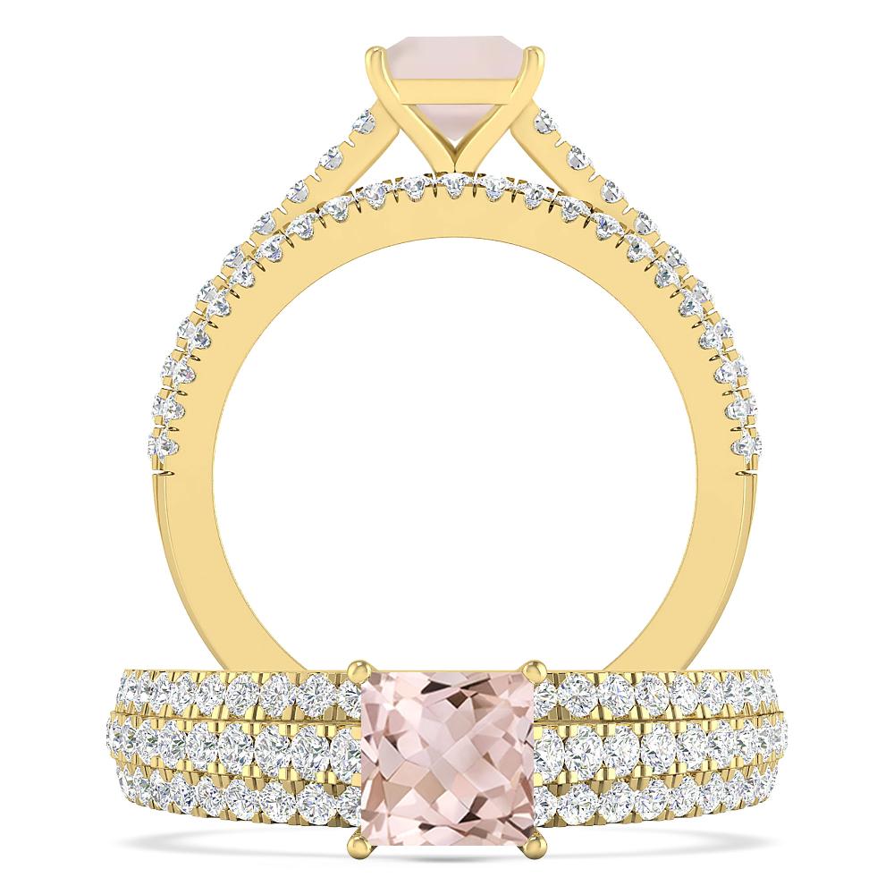 Yellow Gold - Morganite