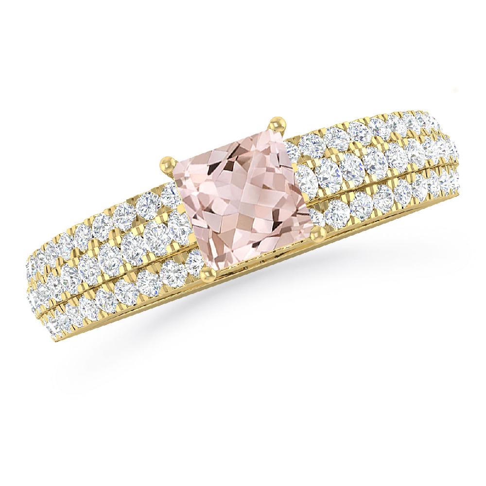 Yellow Gold - Morganite