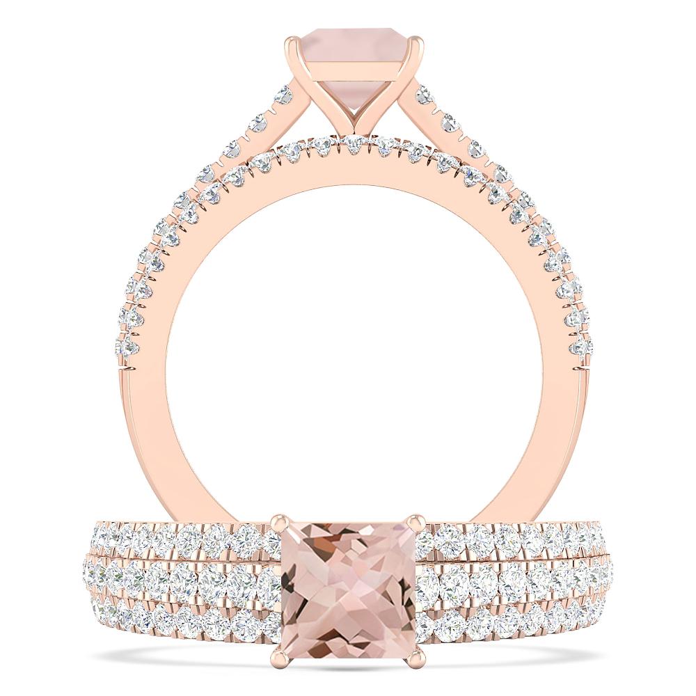 Rose Gold - Morganite