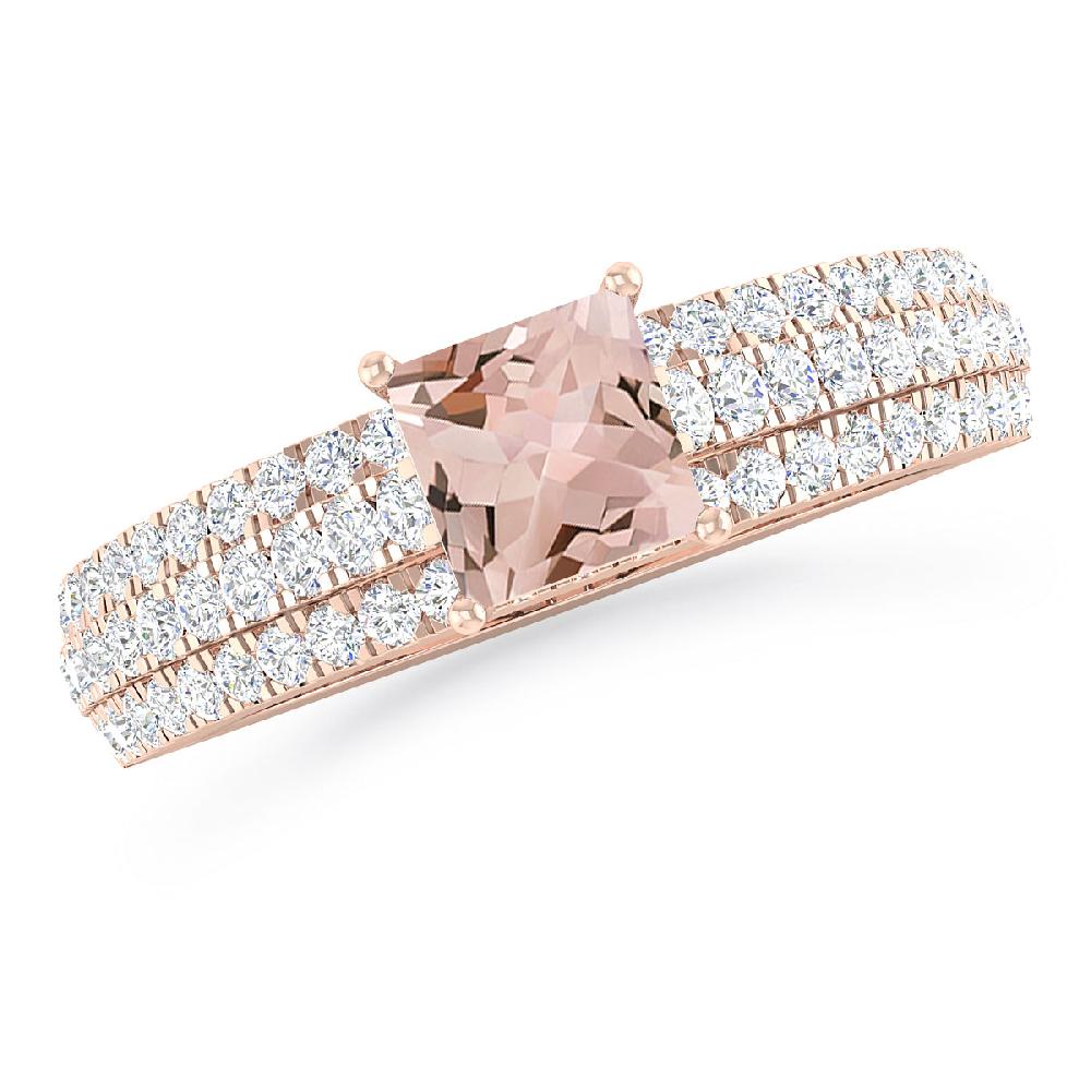 Rose Gold - Morganite