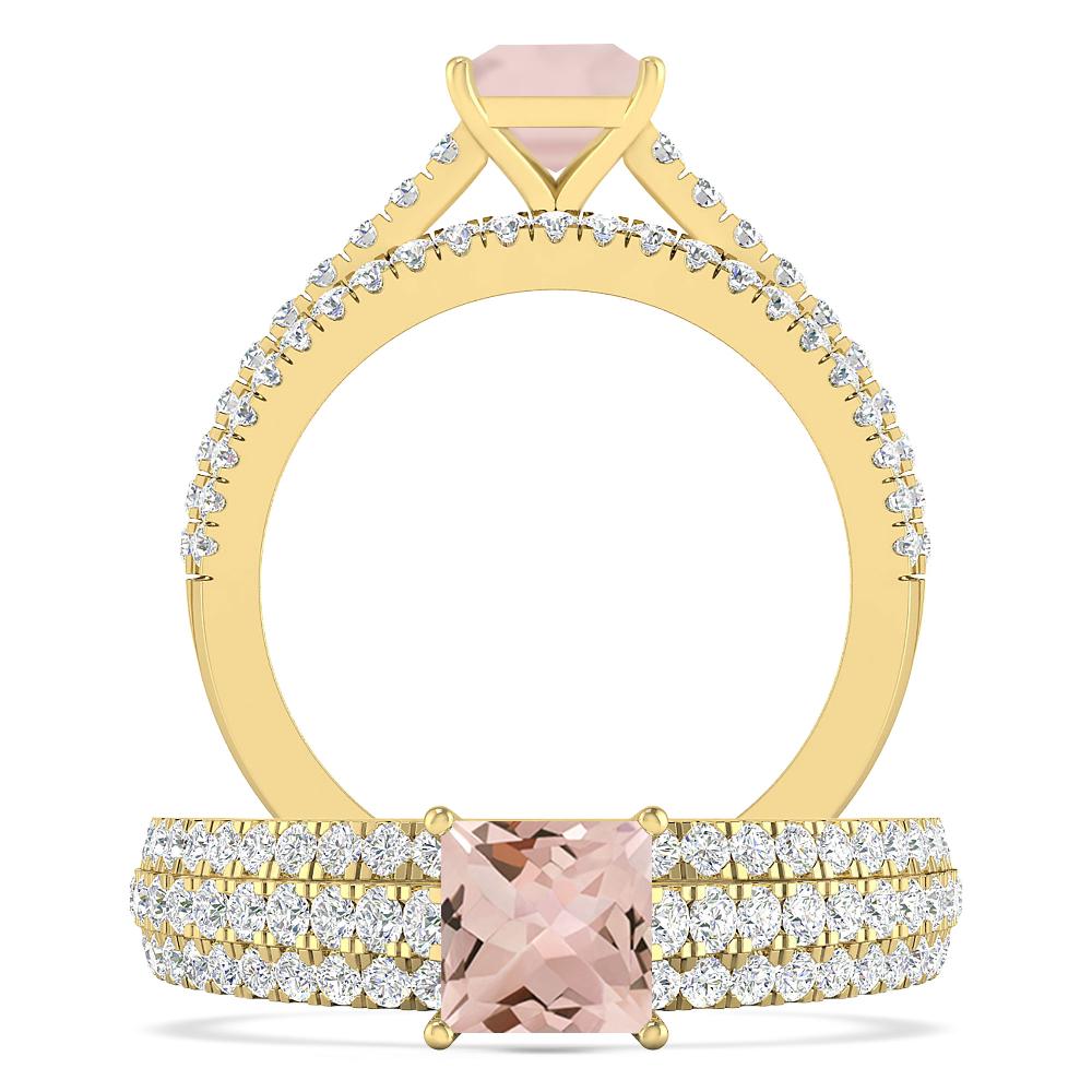 Yellow Gold - Morganite