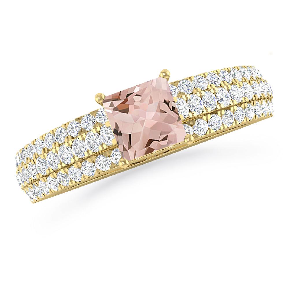 Yellow Gold - Morganite