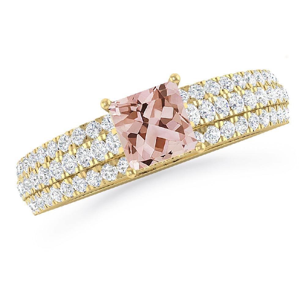 Yellow Gold - Morganite